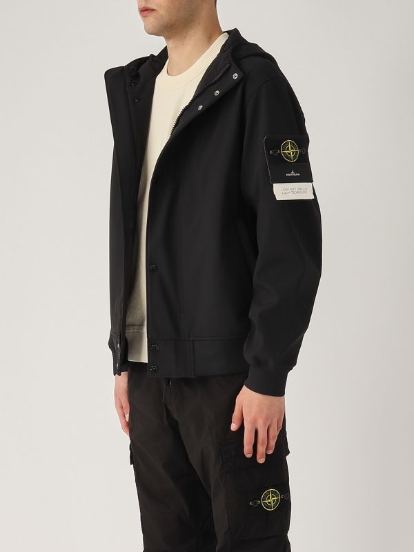 2. Softshell jacket for men Black Stone Island k1s154100090s0a22