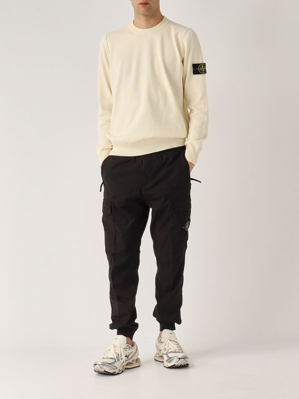 スウェット・トレーナー STONE  IVORY COTTON SWEATSHIRT 厳選】2025年発売のストーンアイランド定番人気スウェット