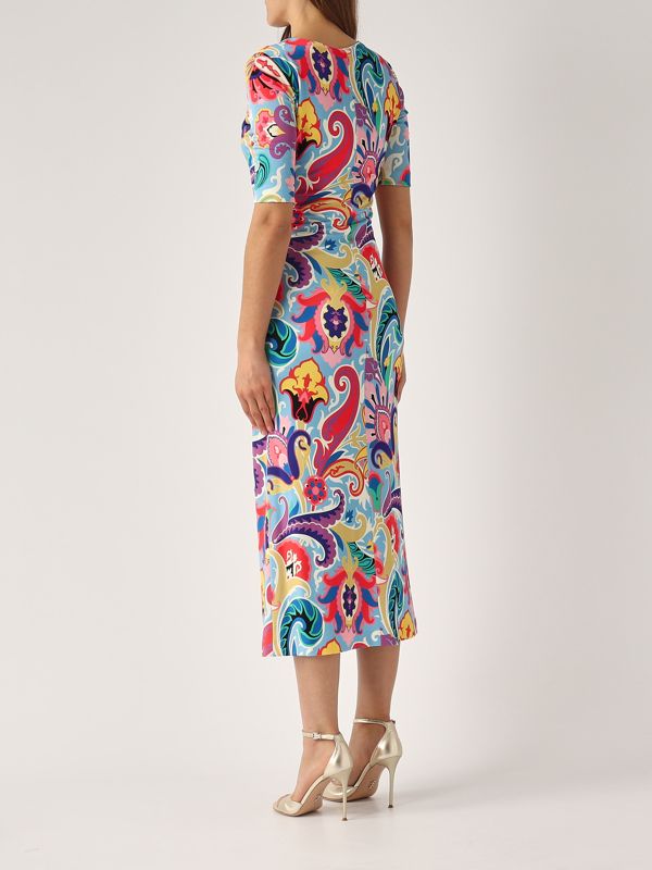 3. Kleid aus Stretch-Viskose für Frauen Mehrfarbig Etro wrha0145991ad11