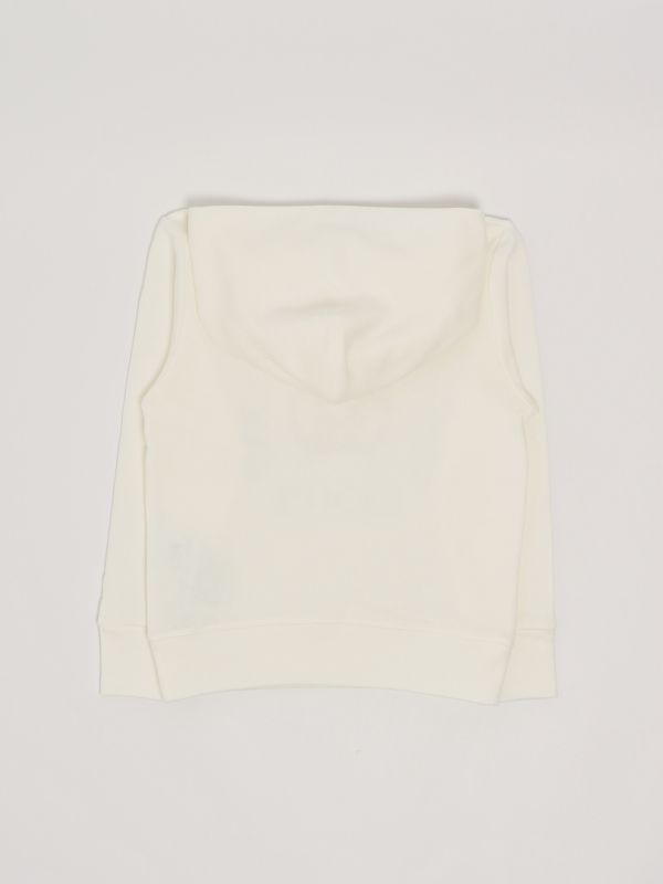 2. Felpa bambino in cotone Bianco Gucci 771624xjgzd