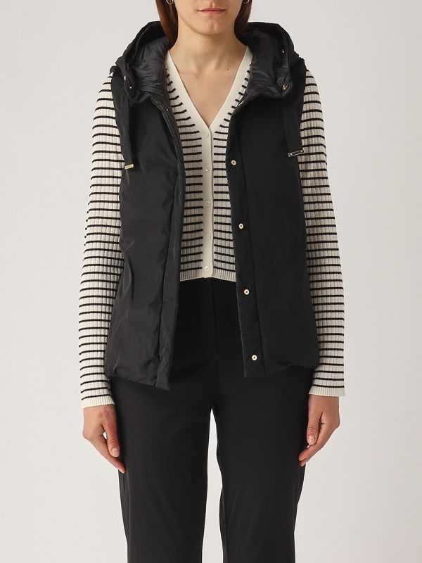こ*た様 Santaku lipstop washer nylon vest heipeiwa Women's Satin Silky Textured Vest Button Down
