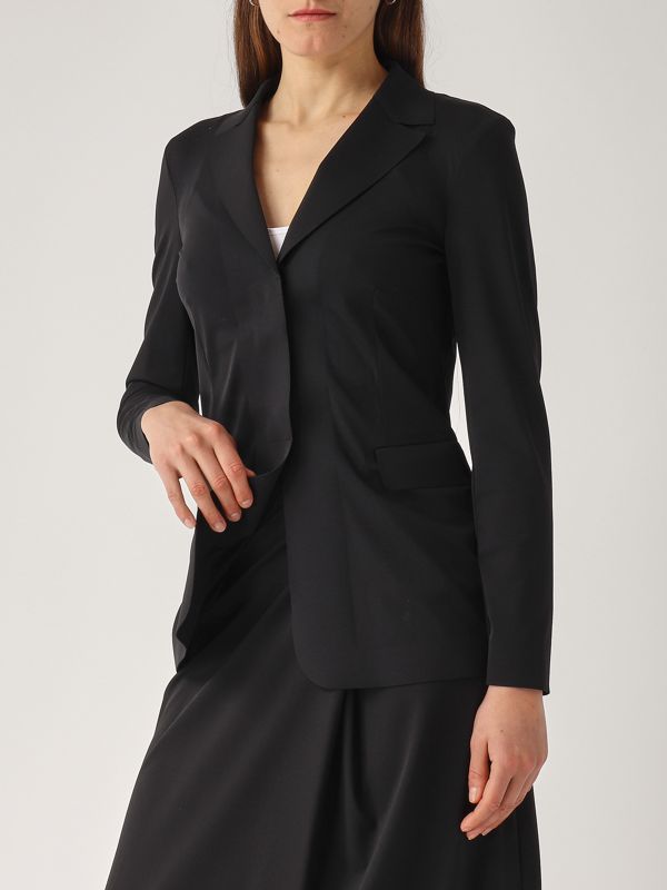 4. Giacca donna Gelada in tessuto tecnico Nero MM Max Mara 2516911027600