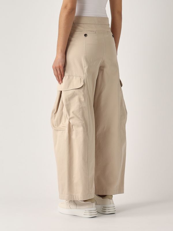 3. Pantalone donna Rosatea in cotone Beige S Max Mara 2519131141600