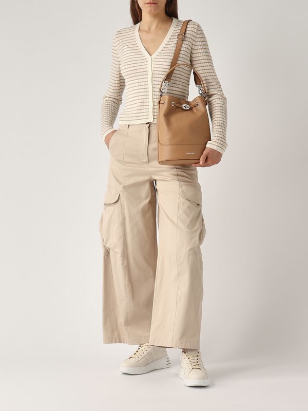 パンツ S MAX MARA Women Straight Pants 2519131141600 ROSATEA001 Be Rosatea women's cotton pants 2519131141600 Beige | Caposerio.com