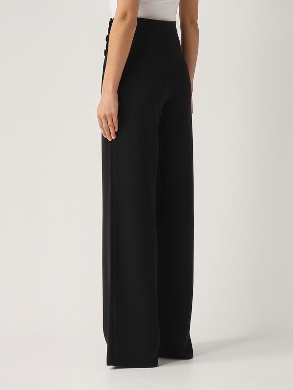 Rina women's pants in cady 2516131021600 Black | Caposerio.com