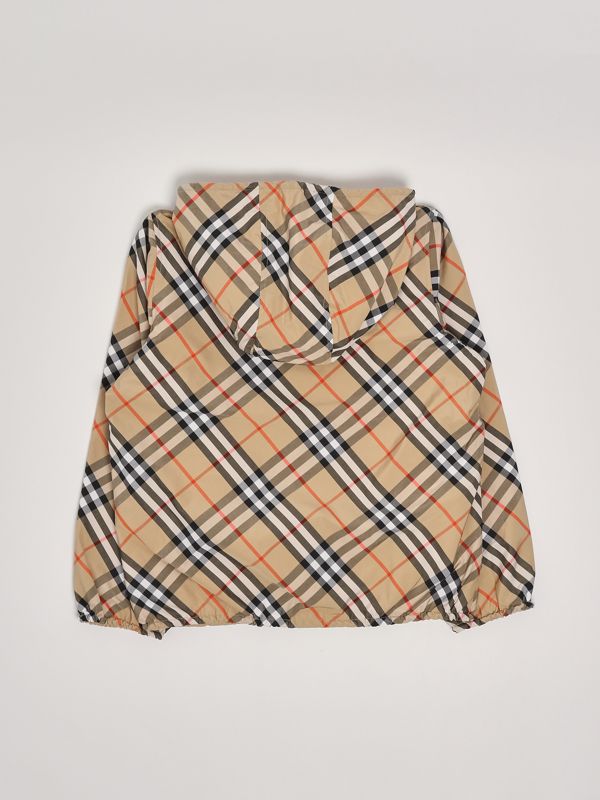 2. Giacca bambino in misto cotone Check Beige Burberry 8088511