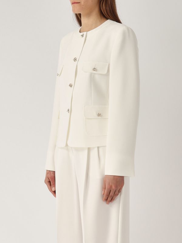 ジャケット MAX MARA Women Jackets 2511041021600 001 White White jacket female | Max Mara