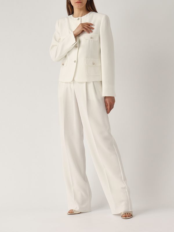 ジャケット MAX MARA STUDIO Women Outer 2516041051600 009 WHITE 235850 6041015106003-b-