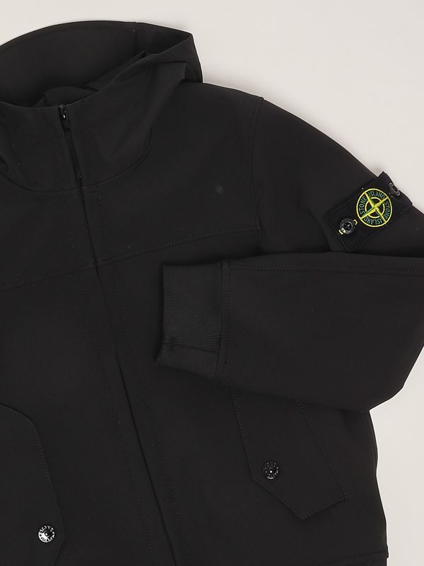 3. Giacca bambino in tessuto tecnico Nero Stone Island Junior k1s164100002s0a22
