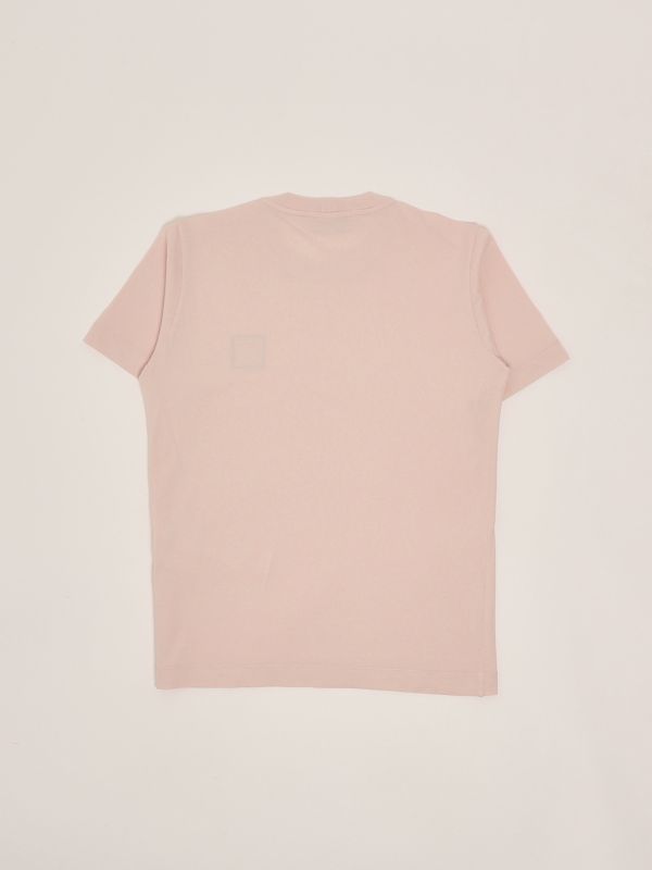 2. T-shirt bambino in cotone Rosa Antico Stone Island Junior k1s162100002s0047