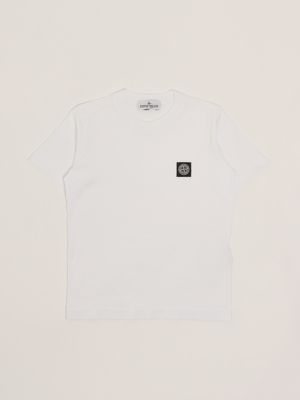 1. T-shirt bambino in cotone Bianco