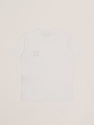 2. T-shirt bambino in cotone Bianco