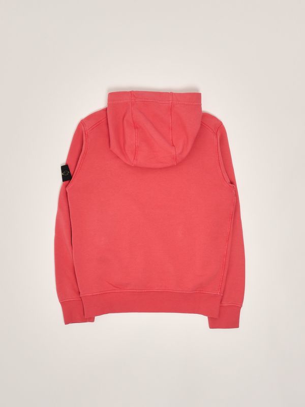 2. Boy's stretch cotton sweatshirt Geranium Stone Island Junior k1s166100012s0040