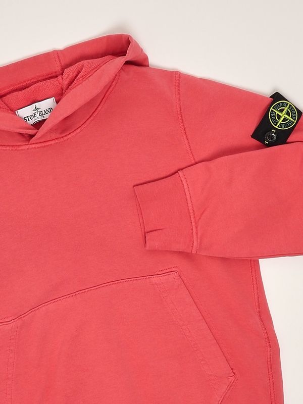3. Boy's stretch cotton sweatshirt Geranium Stone Island Junior k1s166100012s0040