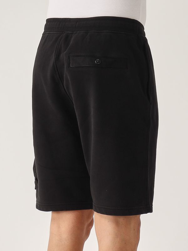 Stone  Felpa Bermuda S ブラック Stone Island - Cotton Fleece Bermuda Shorts | HBX - Globally