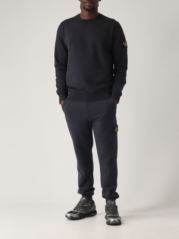 5. Sudadera de hombre de algodón Azul marino Stone Island k1s156100044s0051