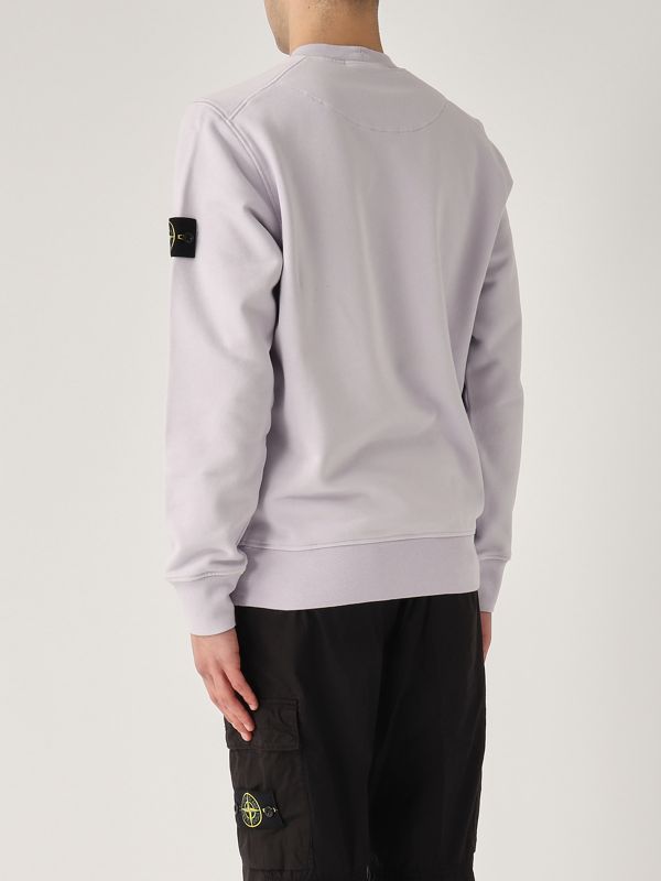 3. Sudadera de hombre de algodón Pérvinca Stone Island k1s156100044s0051