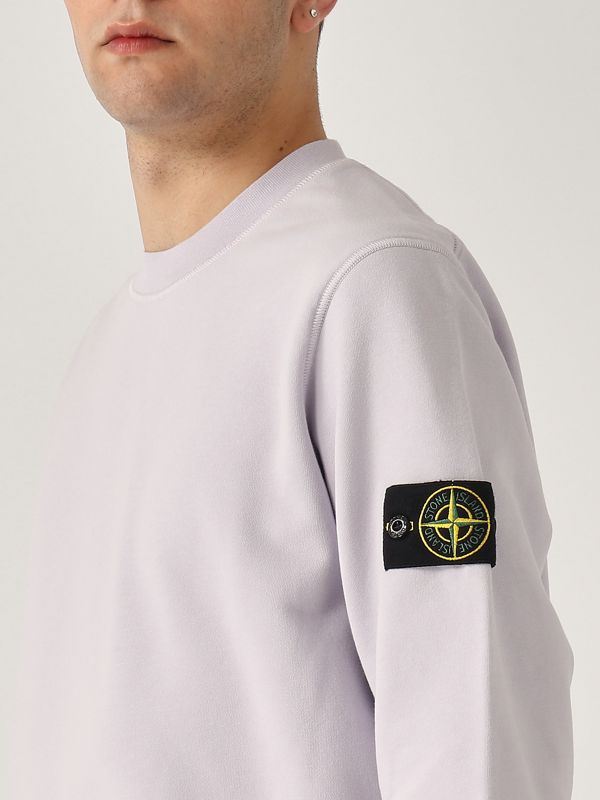4. Sudadera de hombre de algodón Pérvinca Stone Island k1s156100044s0051