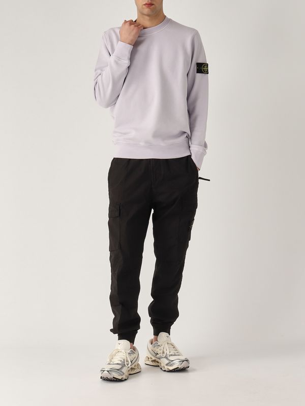 5. Sudadera de hombre de algodón Pérvinca Stone Island k1s156100044s0051