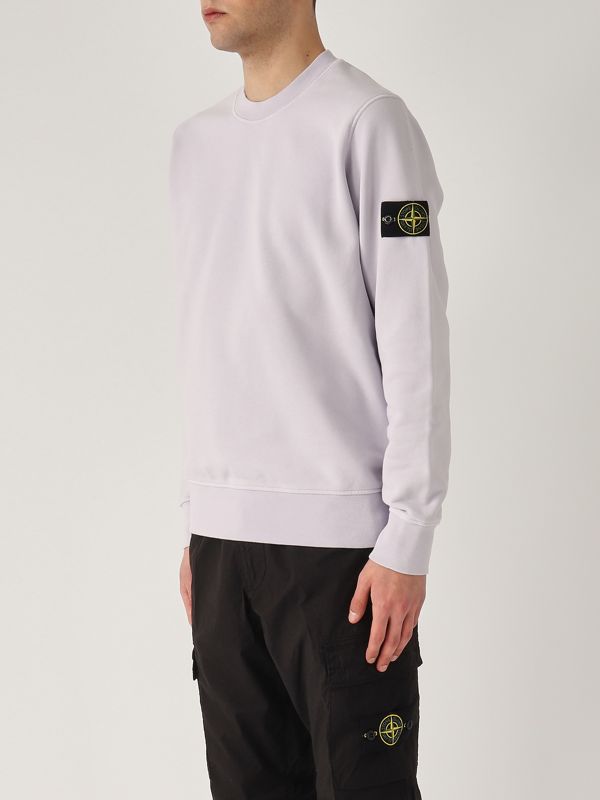 2. Sudadera de hombre de algodón Pérvinca Stone Island k1s156100044s0051