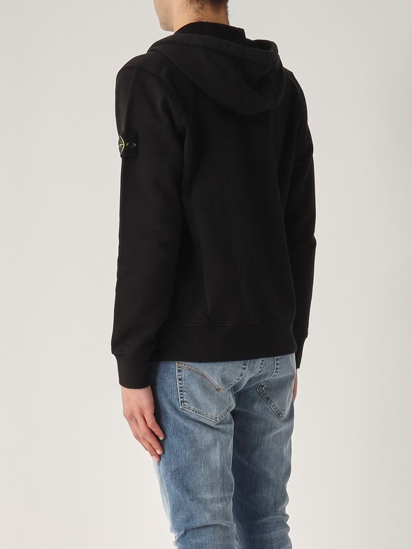 3. Sudadera para hombre de algodón Negro Stone Island k1s156100042s0051
