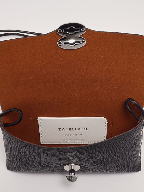 バッグ・カバンその他 ZANELLATO Woman Mini bag Black 0683310040000SMALL Z0001 Women's leather letter bag 0683310040000s Black | Caposerio.com