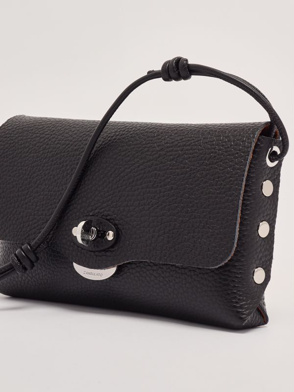 ハンドバッグ ZANELLATO TOP HANDLE BAGS NERO donna-borse-borsa-donna-