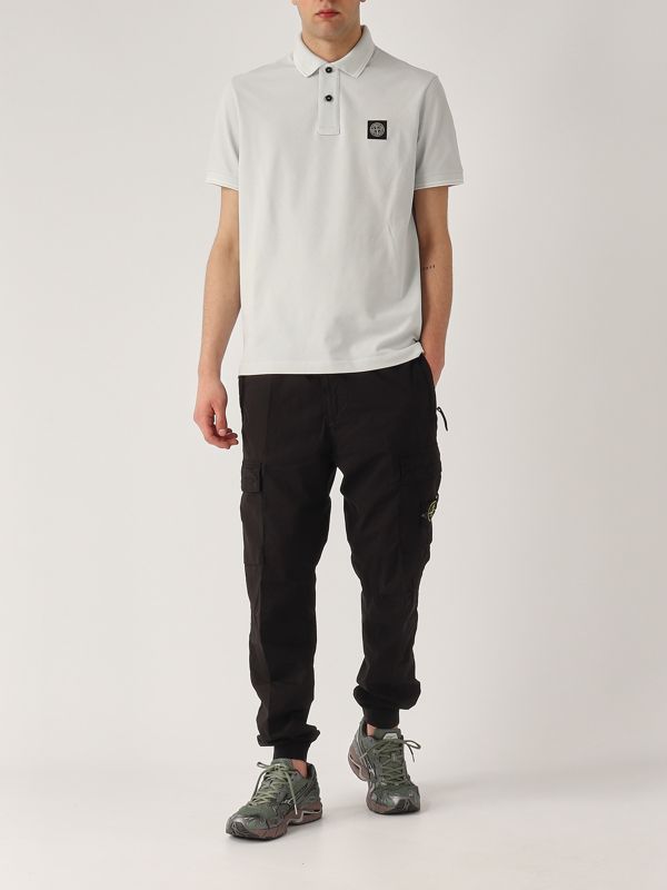 5. Polo uomo in cotone stretch Cielo Stone Island k1s1522002scs0018