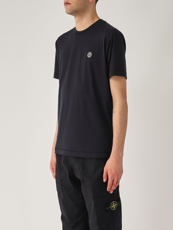 2. T-shirt uomo in cotone Navy Stone Island k1s152100039s0013