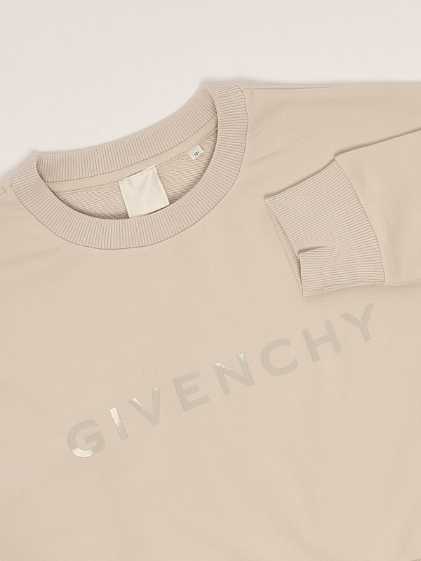 3. Felpa bambina in misto cotone Crema Givenchy h30773