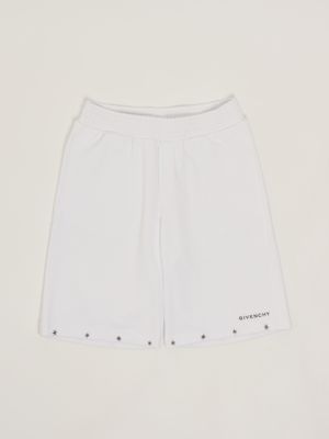 1. Pantaloncino bambino in felpa Bianco