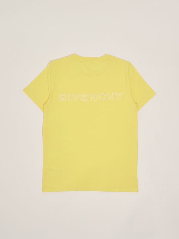 2. Camiseta de algodón para niño Amarillo Givenchy h30729