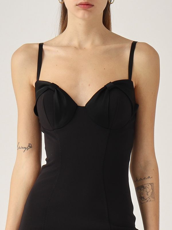 4. Women's crepe dress Black Elisabetta Franchi ab70251e2