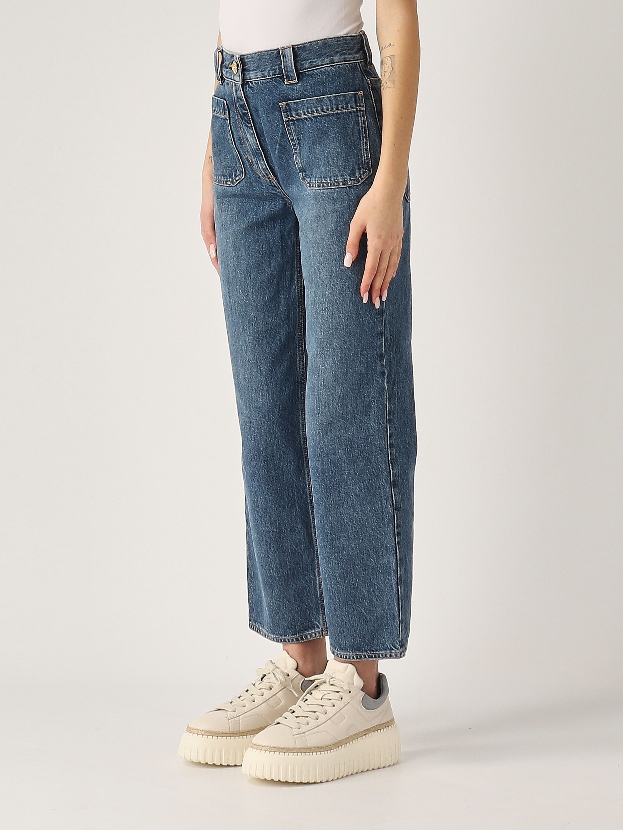 Women's cotton jeans pj91i51e2 Vintage Denim | Caposerio.com