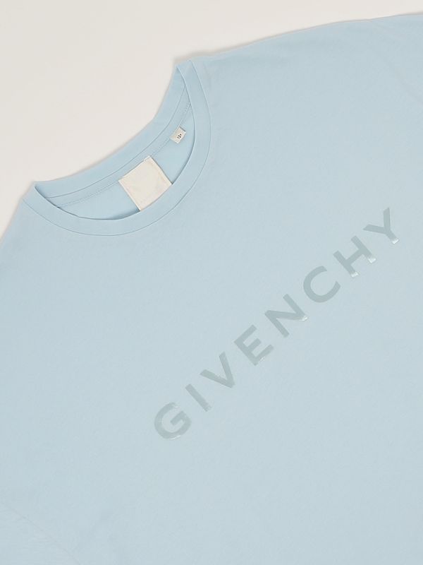 3. T-shirt en coton extensible pour femme Bleu clair Givenchy h30798
