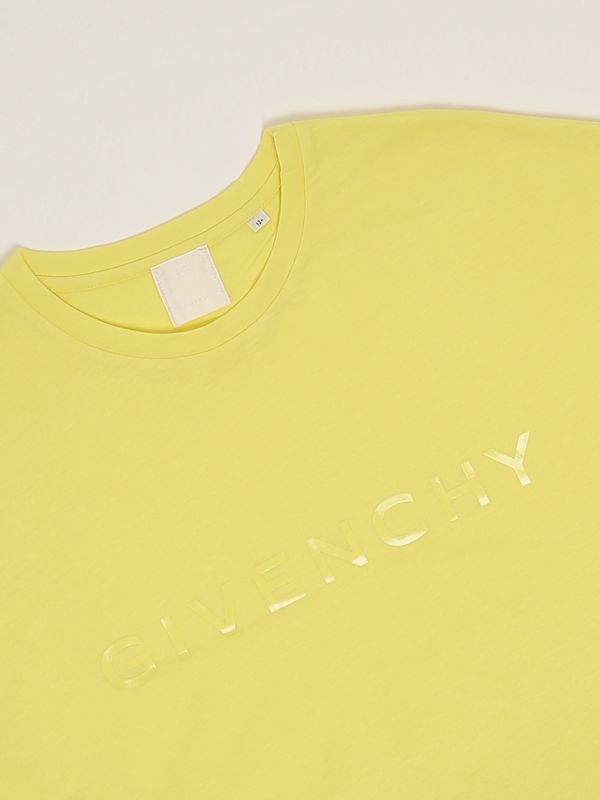 3. T-shirt en coton extensible pour femme Jaune Givenchy h30798