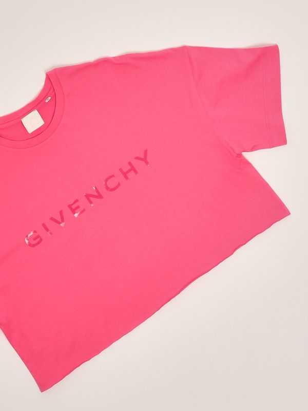 3. T-shirt en coton extensible pour femme Framboise Givenchy h30798