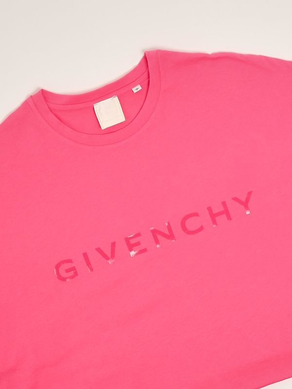4. T-shirt en coton extensible pour femme Framboise Givenchy h30798