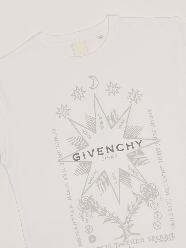 3. T-shirt bambino in cotone Bianco Givenchy h30734