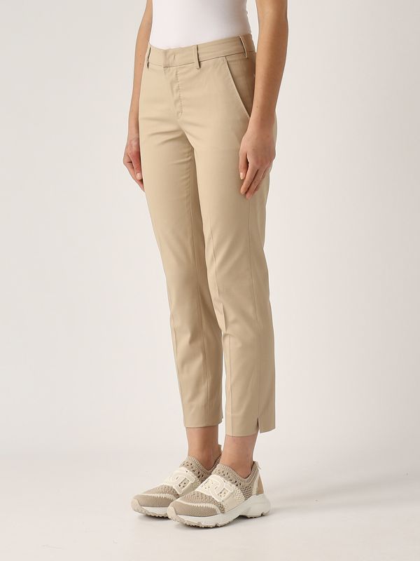 2. Pantalone donna New York in cotone stretch Beige PT Torino cdvsnyz00stddx18