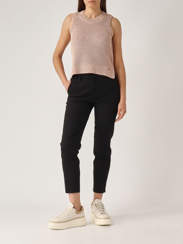 5. Pantalone donna New York in cotone stretch Nero PT Torino cdvsnyz00stddx18