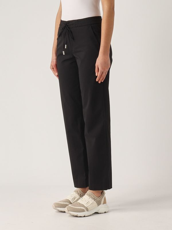 2. Erika women's cotton-blend pants Black PT Torino cdvsrkz00stdvd05