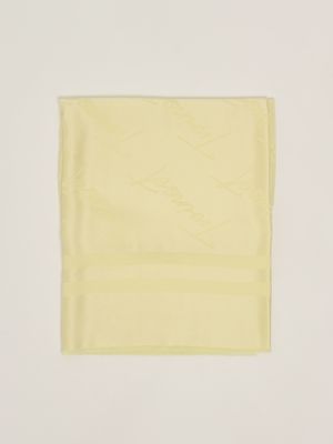 1. Foulard donna in tessuto jacquard Vaniglia