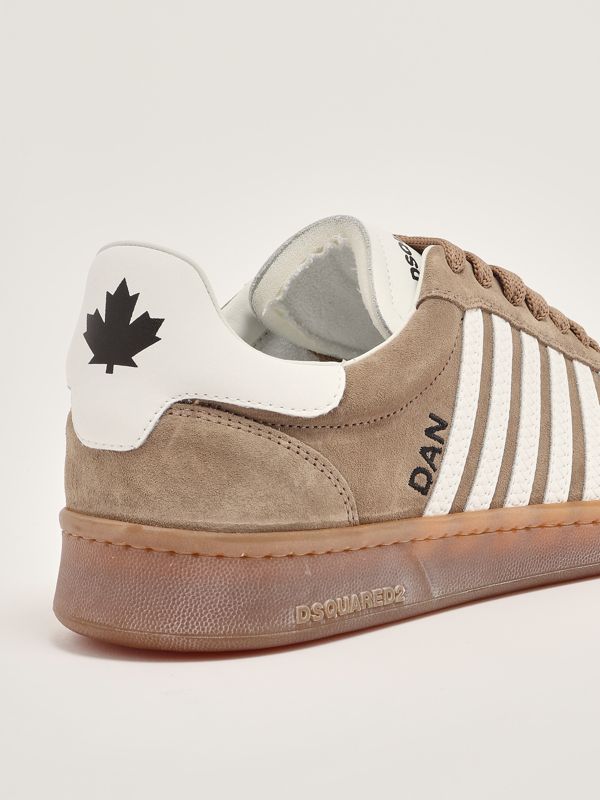 スニーカー DSQUARED2 Men Sneakers Beige SNM036414170001 M2969 Boxer men's suede sneakers snm036414170001 Tobacco
