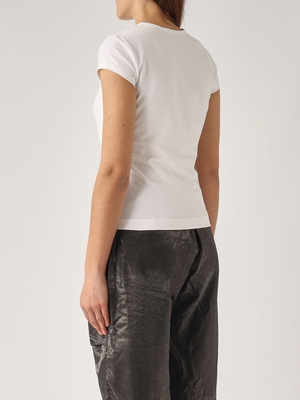 3. T-Angie stretch cotton T-shirt for women White Diesel a062680afaa