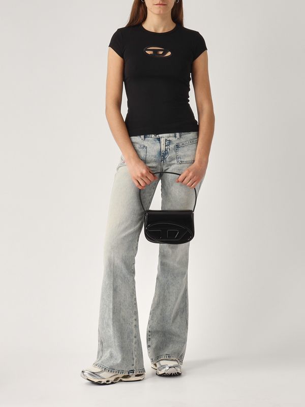 5. T-Angie stretch cotton T-shirt for women Black Diesel a062680afaa