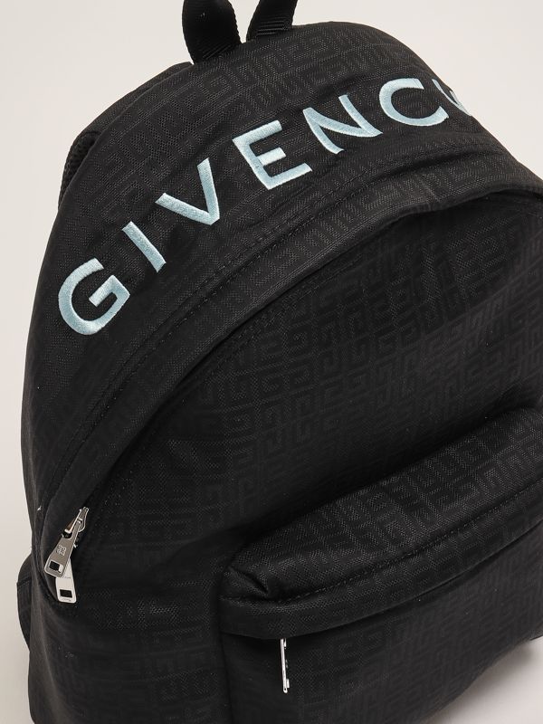 4. Baby backpack with jacquard logo Black Givenchy h30669
