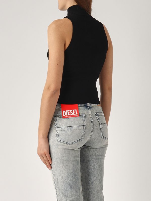 3. Top donna in misto viscosa Nero Diesel 130200dlax