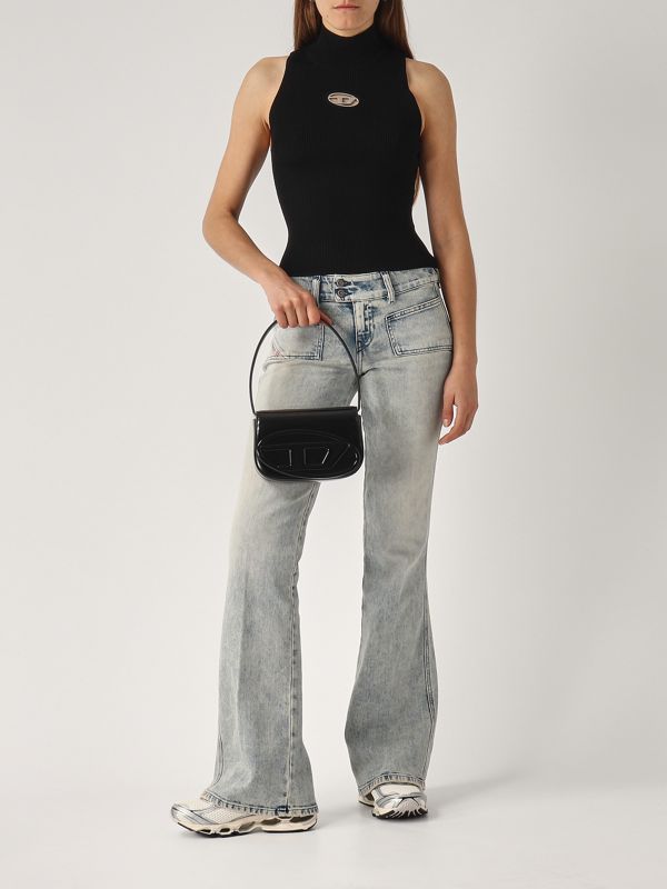 5. Top donna in misto viscosa Nero Diesel 130200dlax