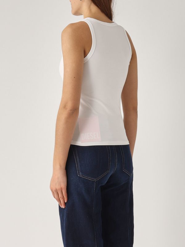 3. T-Lynys stretch cotton tank top for women White Diesel 157030afaa